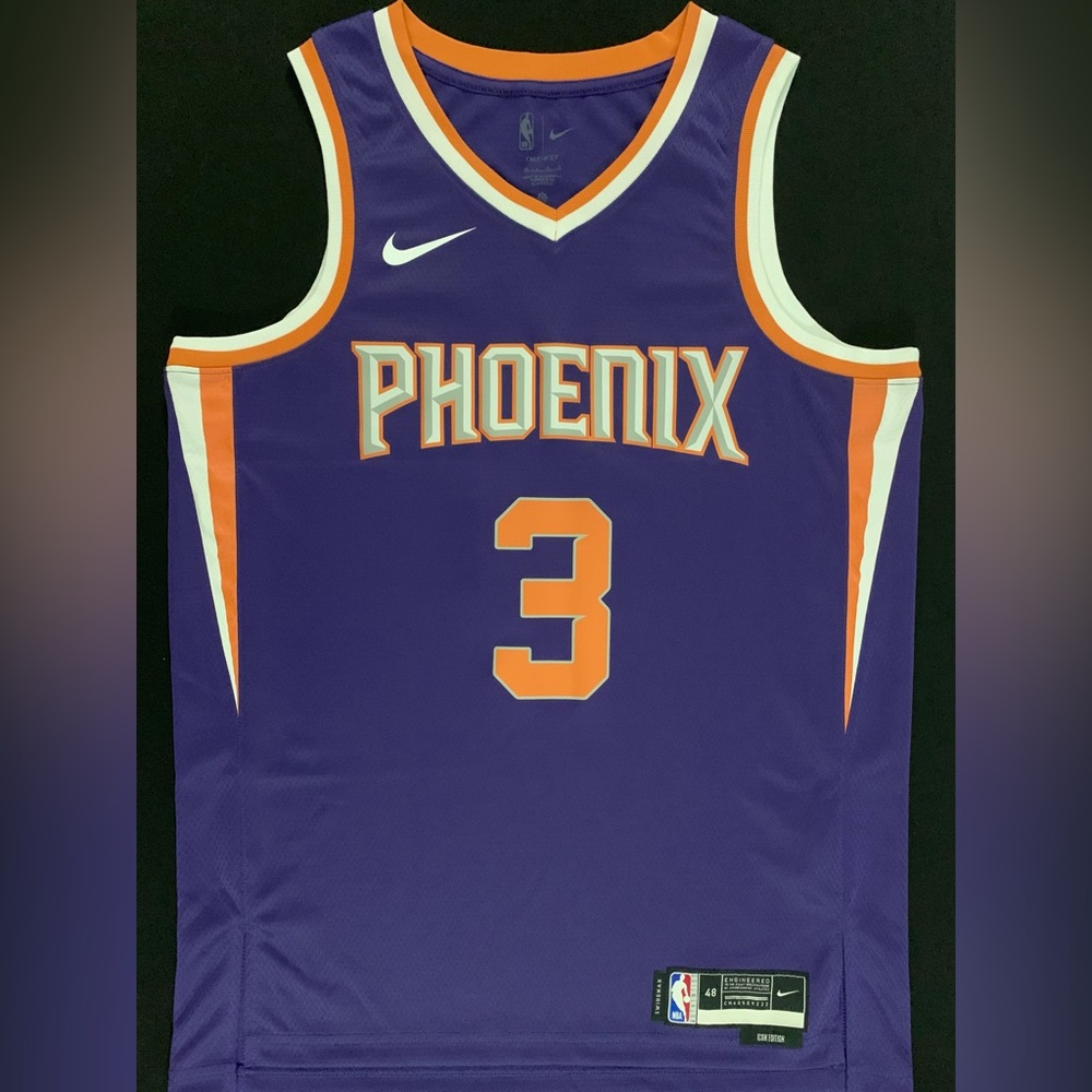 NWT Nike Chris Paul Phoenix Suns #3 Purple Icon Swingman Jersey 48 Men’s Large